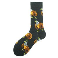 Unisex Cartoon Style Geometric Animal Cotton Ankle Socks A Pair sku image 33
