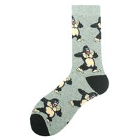 Unisex Cartoon Style Geometric Animal Cotton Ankle Socks A Pair sku image 2
