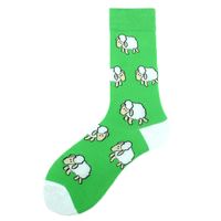 Unisex Cartoon Style Geometric Animal Cotton Ankle Socks A Pair sku image 4