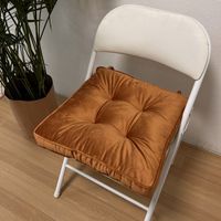 Fashion Solid Color Polyester Seat Cushion sku image 5