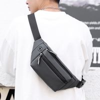 Men's Streetwear Solid Color Polyester Waist Bags main image 3
