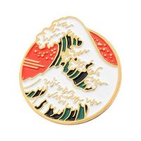 Cartoon Style Cowboy Style Sun Moon Scenery Alloy Stamping Stoving Varnish Plating Unisex Brooches sku image 14