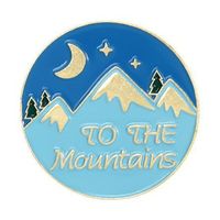 Cartoon Style Cowboy Style Sun Moon Scenery Alloy Stamping Stoving Varnish Plating Unisex Brooches sku image 12