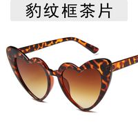 Sweet Heart Shape Ac Special-shaped Mirror Clips Women's Sunglasses sku image 1