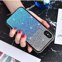 Shiny Gradient Color Tpu Plastic   Phone Cases main image 2