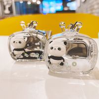 Cartoon Style Cute Panda Arylic Women's Bag Pendant Keychain main image 1