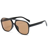 Classic Style Round Pc Round Frame Patchwork Full Frame Men's Sunglasses sku image 7