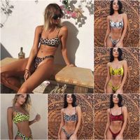 Women's Leopard Printing 2 Piece Set Bikinis main image 1