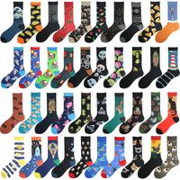 Unisex Casual Letter Cotton Printing Ankle Socks A Pair main image 1