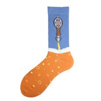 Unisex Casual Letter Cotton Printing Ankle Socks A Pair sku image 1