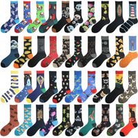 Unisex Casual Letter Cotton Printing Ankle Socks A Pair main image 6
