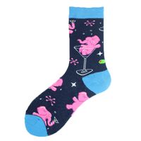 Unisex Casual Letter Cotton Printing Ankle Socks A Pair sku image 23