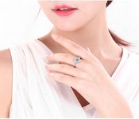 Simple Style Classic Style Round Copper Zircon Rings In Bulk main image 3