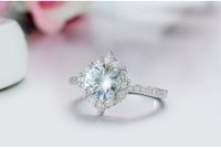 Simple Style Classic Style Round Copper Zircon Rings In Bulk main image 4