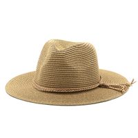 Women's Simple Style Classic Style Bow Knot Flat Eaves Straw Hat sku image 3