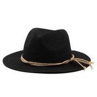 Women's Simple Style Classic Style Bow Knot Flat Eaves Straw Hat sku image 11