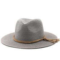 Women's Simple Style Classic Style Bow Knot Flat Eaves Straw Hat main image 2