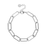 Style Simple Géométrique Acier Inoxydable Placage Bracelets sku image 1