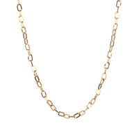 Simple Style Solid Color Stainless Steel Plating Chain Necklace sku image 2