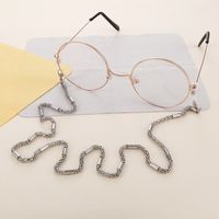 Casual Simple Style Solid Color Stainless Steel Unisex Glasses Chain main image 7