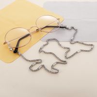 Casual Simple Style Solid Color Stainless Steel Unisex Glasses Chain main image 6