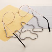 Casual Simple Style Solid Color Stainless Steel Unisex Glasses Chain main image 4