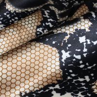 Women's Elegant Snakeskin Satin Silk Scarves main image 3