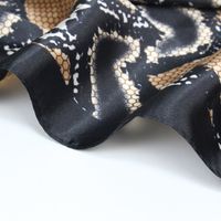 Women's Elegant Snakeskin Satin Silk Scarves main image 2