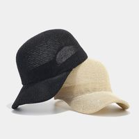 قبعة بيسبول منحنية بلون واحد بتصميم بسيط لعطلات النساء main image 5