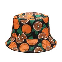 Femmes Mignon Sucré Fruit Impression Chapeau Seau main image 4