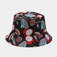 Women's Cute Sweet Fruit Printing Bucket Hat sku image 2