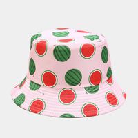 Women's Cute Sweet Fruit Printing Bucket Hat sku image 18