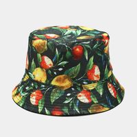 Women's Cute Sweet Fruit Printing Bucket Hat sku image 15