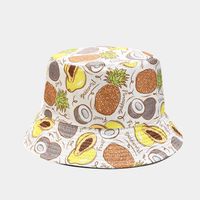 Women's Cute Sweet Fruit Printing Bucket Hat sku image 11