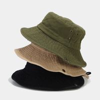 Unisex Basic Simple Style Solid Color Bucket Hat main image 3