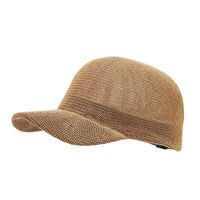 Women's Vacation Simple Style Solid Color Curved Eaves Baseball Cap main image 2