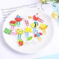 Creative Animal Cute Paper Clip Bookmark Clip Bookmark Student Stationery Wholesale Taobao Supply Manufacturer sku image 1