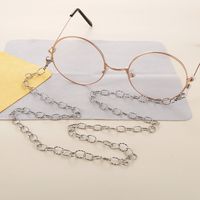 Casual Cute Handmade Solid Color Stainless Steel Unisex Glasses Chain main image 2