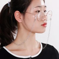 Casual Cute Handmade Solid Color Stainless Steel Unisex Glasses Chain main image 6