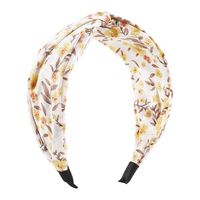 Women's Bohemian Beach Ditsy Floral Cloth Printing Hair Band sku image 2