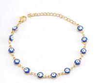 Simple Style Eye Gold Plated Silver Plated Alloy Alloy Wholesale Bracelets main image 4
