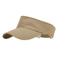 Unisex Casual Simple Style Solid Color Curved Eaves Sun Hat main image 6