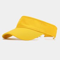 Unisex Casual Simple Style Solid Color Curved Eaves Sun Hat sku image 7