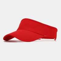 Unisex Casual Simple Style Solid Color Curved Eaves Sun Hat sku image 5