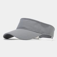 Unisex Casual Simple Style Solid Color Curved Eaves Sun Hat sku image 4