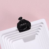 Simple Style Letter Bag Alloy Enamel Unisex Brooches main image 4
