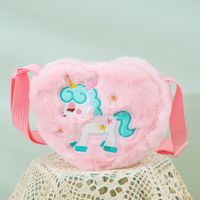 Girl's Unicorn Plush Zipper Kids Wallets main image 5