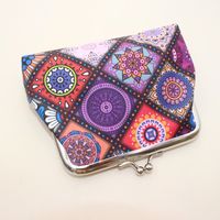 Women's Printing Pu Leather Clasp Frame Coin Purses main image 2