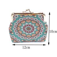 Women's Printing Pu Leather Clasp Frame Coin Purses main image 3