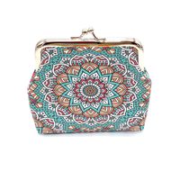 Women's Printing Pu Leather Clasp Frame Coin Purses sku image 2
